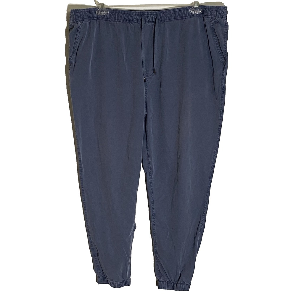 Earthbound Trading Co Pants Womens XL Blue Jogger Celestial Woods Earthy Nature
